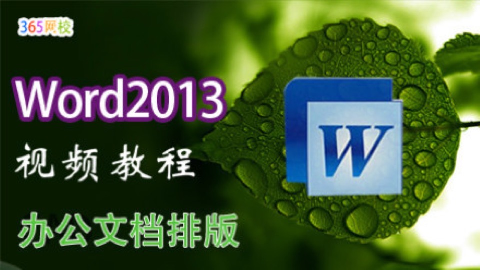 Word2013文档教程排版零基础入门视频-限时优惠