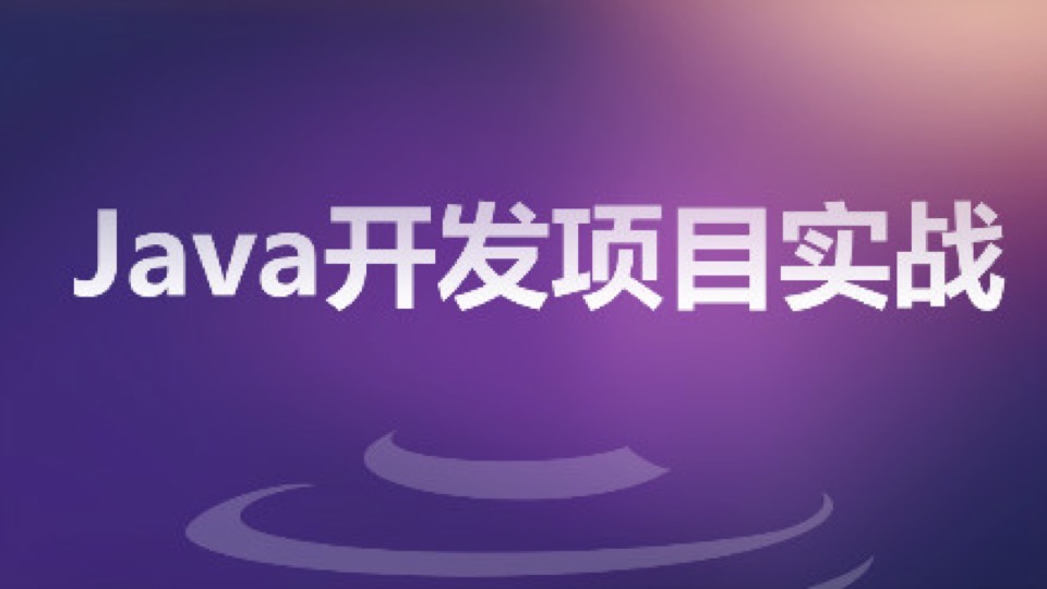 Java开发项目实战(享精品公开课)-限时优惠