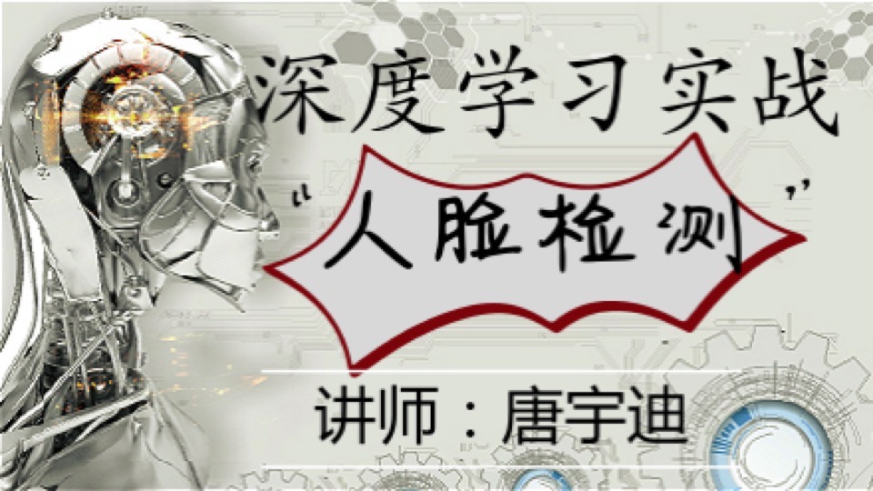 深度学习项目实战-人脸检测-限时优惠