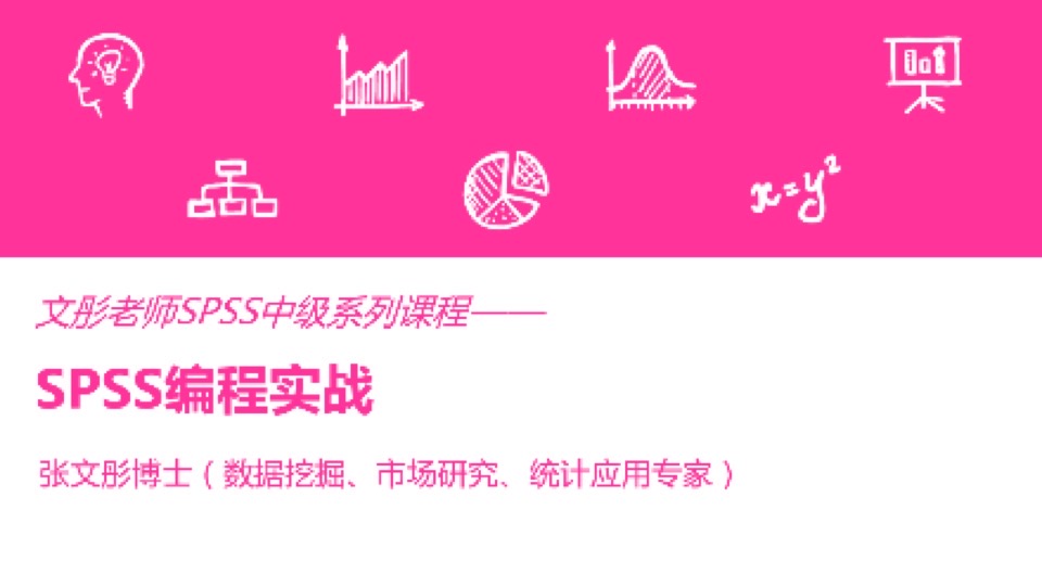 SPSS编程实战-限时优惠