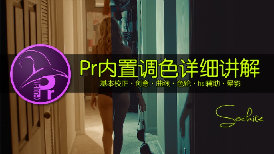 pr后期调色log灰片颜色校正lumetri-限时优惠