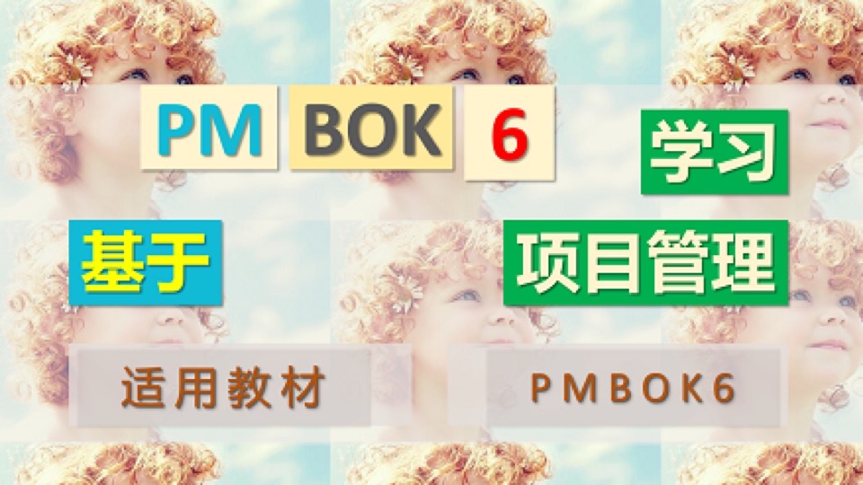 基于PMBOK6学习项目管理-限时优惠