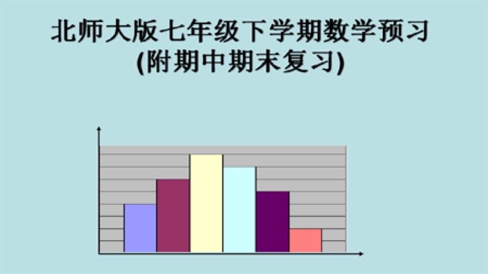 北师大版七年级下学期视频课预习-限时优惠