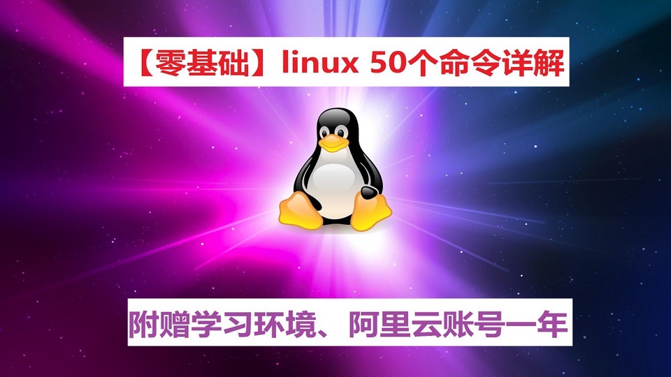 linux 50个命令详解【零基础】-限时优惠