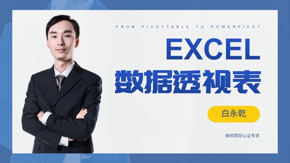 EXCEL数据透视表企业实战-限时优惠