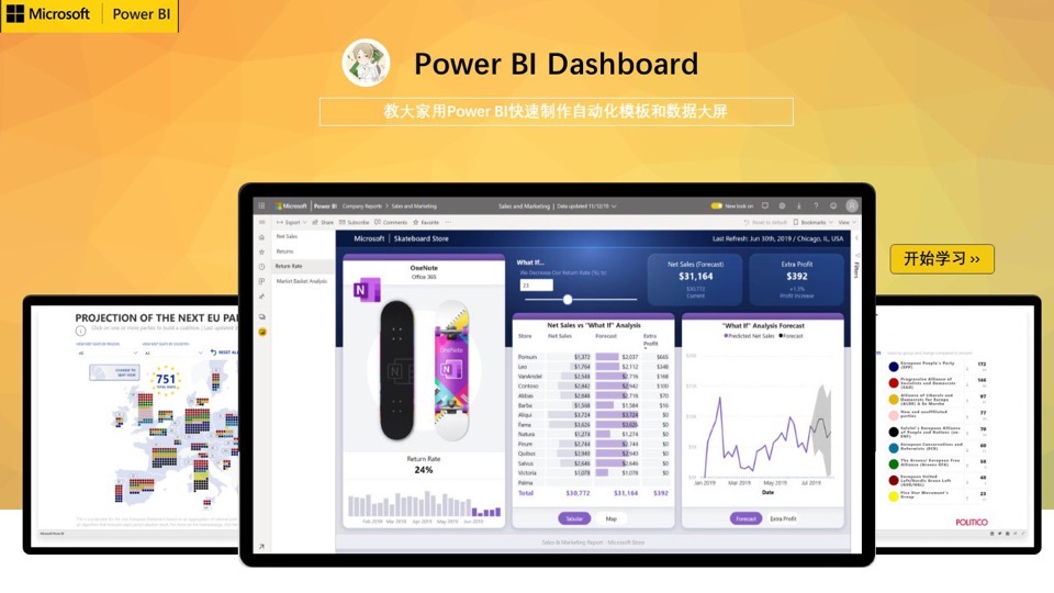 Power BI自动化报表模板-限时优惠