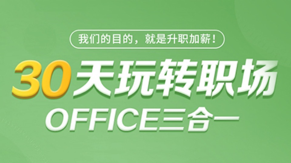 OFFICE三合一(word/Excel/PPT)-限时优惠