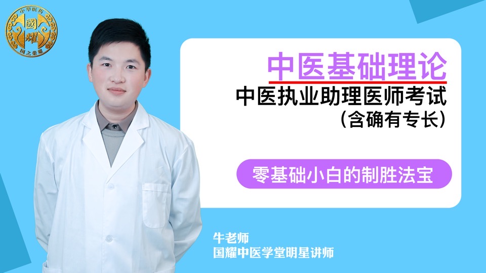 中医助理医师考试 - 基础理论篇-限时优惠