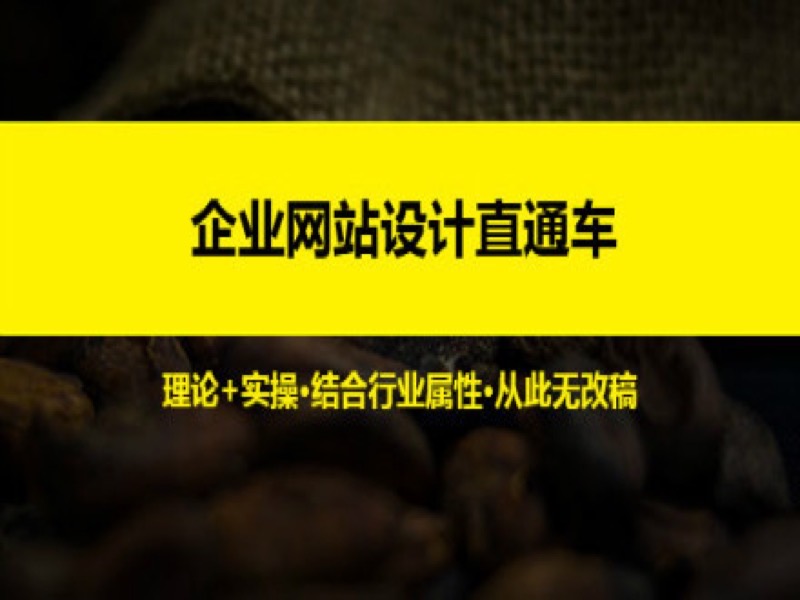 企业网站设计直通车-限时优惠-网易精品课