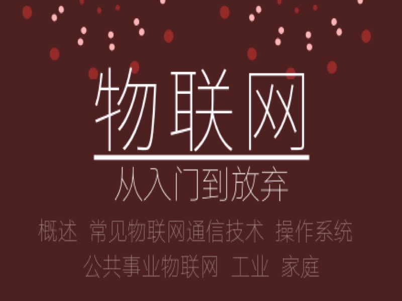 物联网从入门到放弃-限时优惠-网易精品课