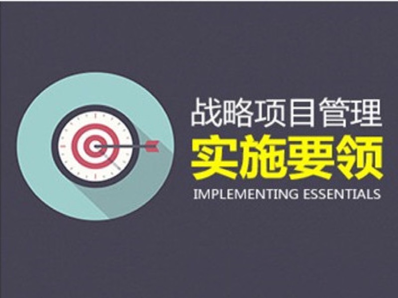 战略项目管理实施要领-限时优惠-网易精品课