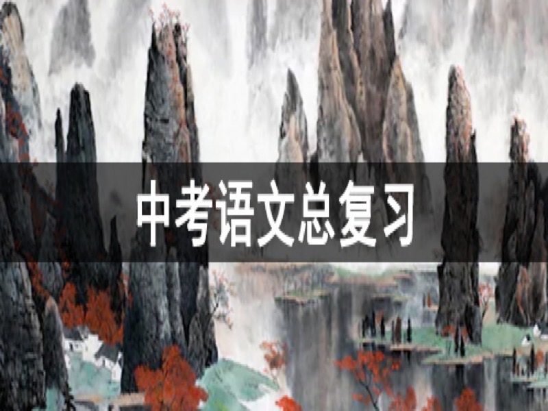 中考语文总复习-限时优惠-网易精品课
