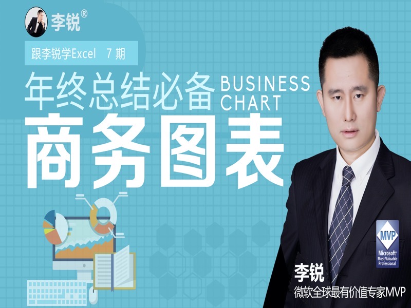 年终总结必备Excel商务图表-限时优惠-网易精品课