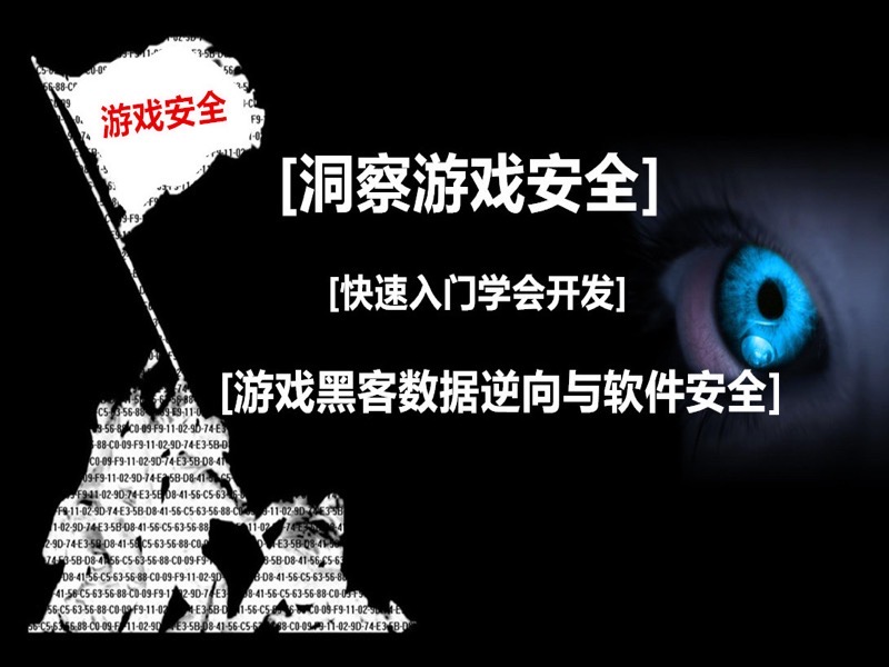 游戏安全逆向工程师：入门到精通-限时优惠-网易精品课