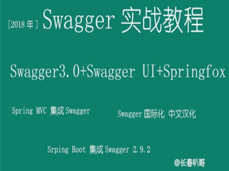 Swagger实战教程-限时优惠-网易精品课