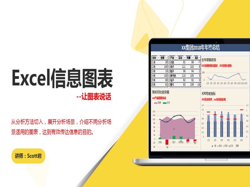 Excel信息图表-让图表说话-限时优惠-网易精品课