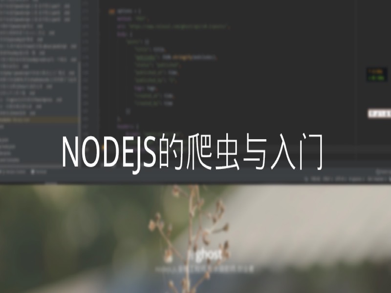 nodejs的爬虫与入门-限时优惠-网易精品课