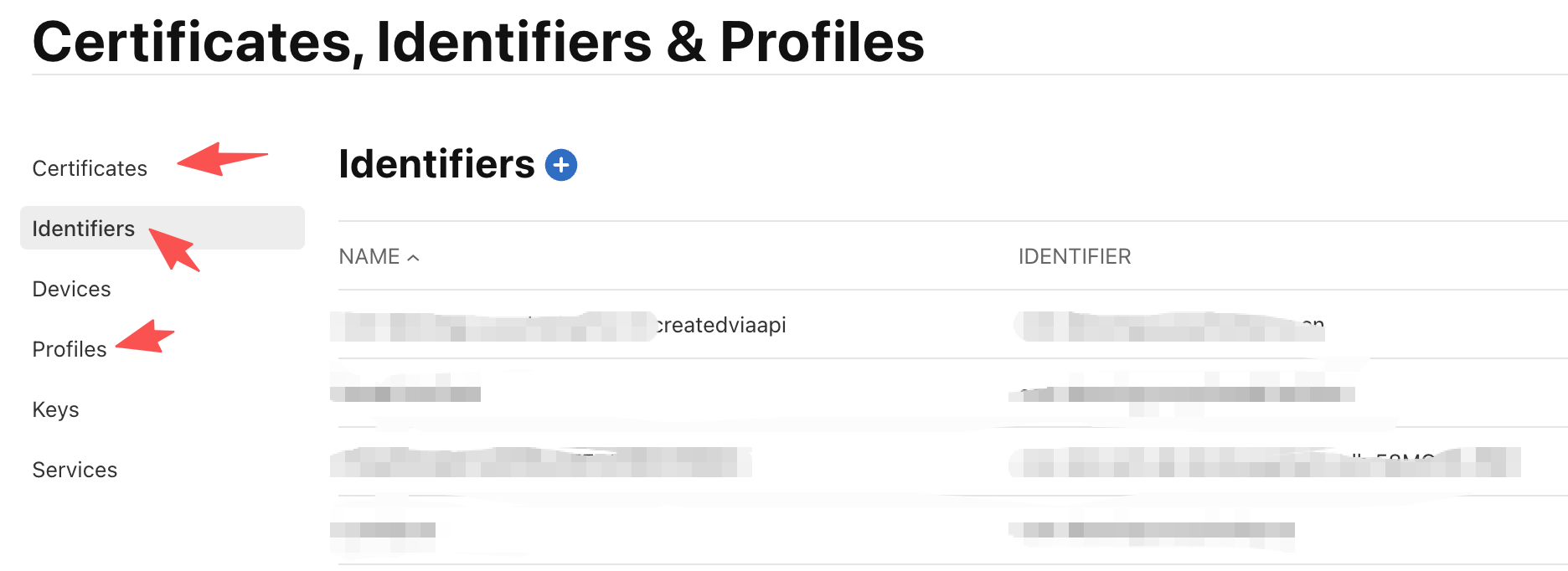 apple developer certs