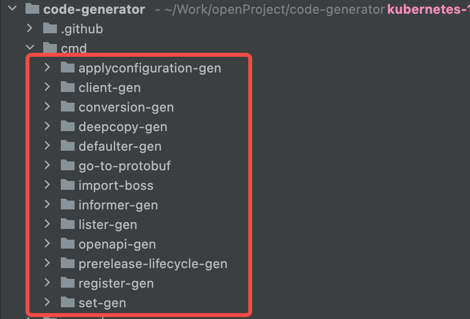 code-generator cmds