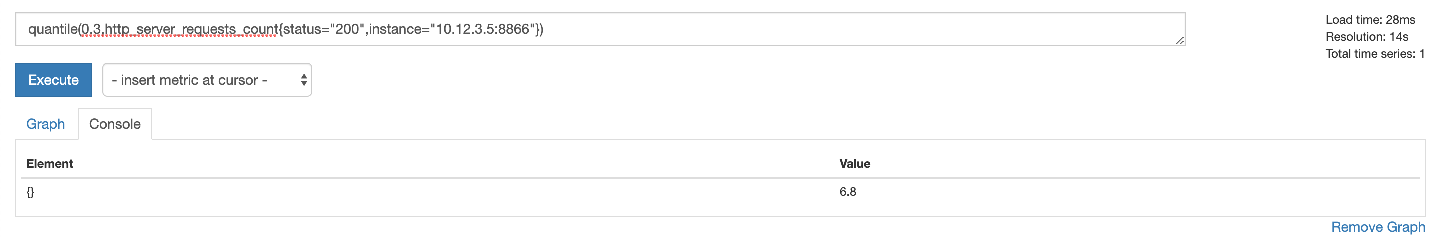 prometheus数据聚合结果：取0.3分位的数值