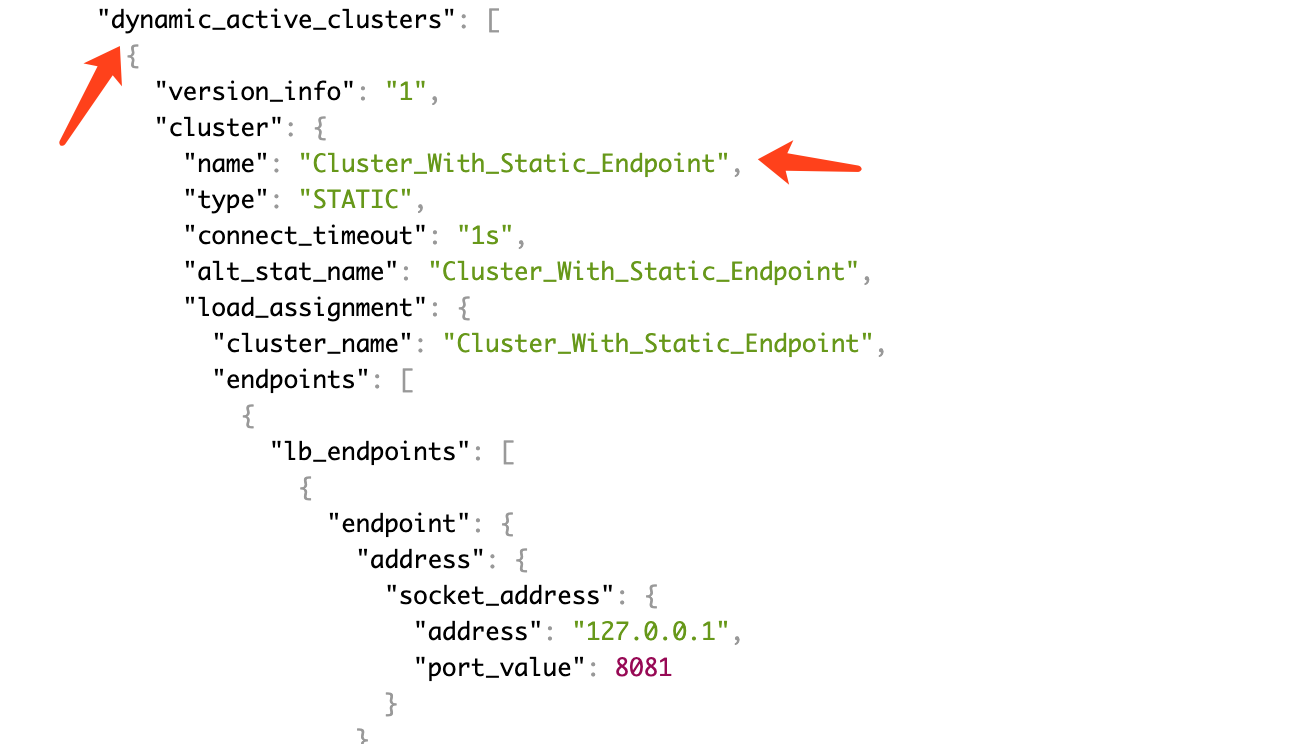 cluster_With_Static_Endpoint